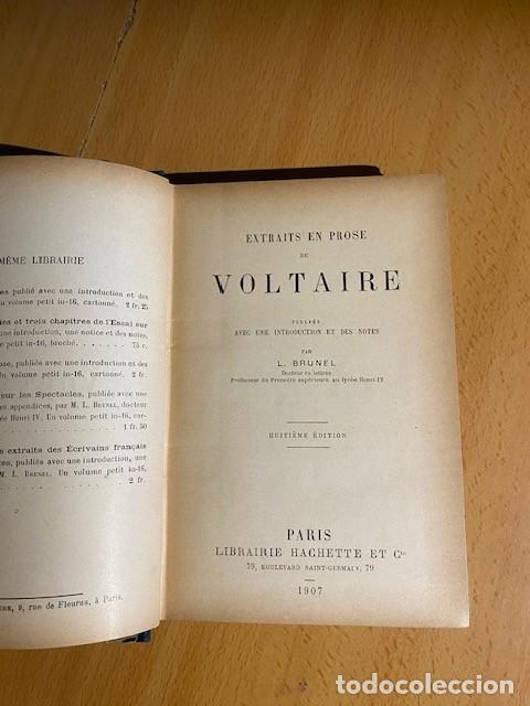 Libros de segunda mano: EXTRAITS EN PROSE. VOLTAIRE - Foto 3