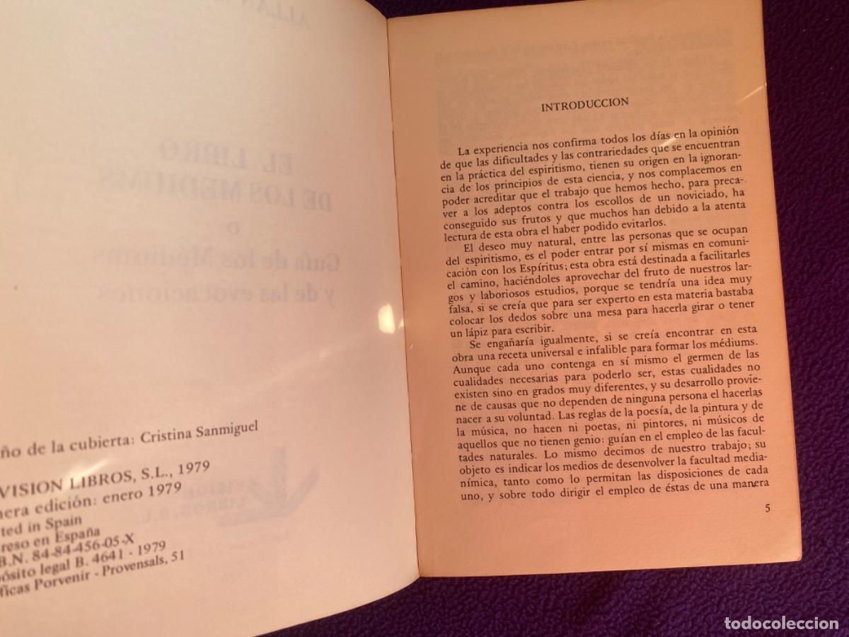 Libros de segunda mano: El libro de los mediums Allan Kardec - Foto 6