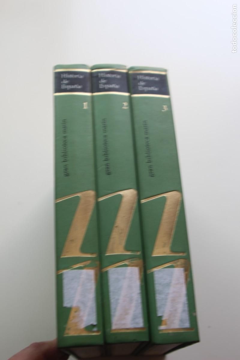 Libros de segunda mano: HISTORIA DE ESPA&Ntilde;A 3 TOMOS EDITORIAL MARIN - Foto 1