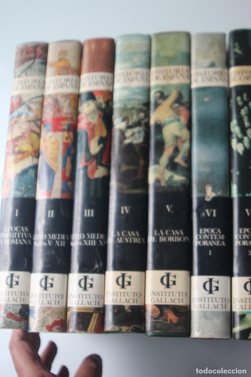 Libros de segunda mano: HISTORIA DE ESPA&Ntilde;A 6 TOMOS INSTITUTO GALLACH - Foto 2