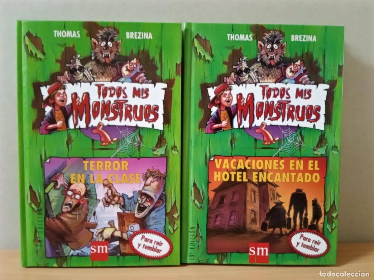 Libros de segunda mano: LOTE DE 2 LIBROS INFANTIL&JUVENIL &rdquo;TODOS MIS MONSTRUOS&rdquo; - Foto 1