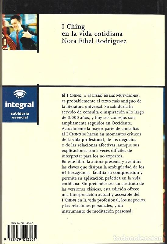 Libros de segunda mano: I CHING EN LA VIDA NORA ETHEL RODR&Iacute;GUEZ - Foto 2