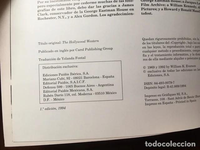 Libros de segunda mano: Libro El Western de Hollywood. - Foto 3