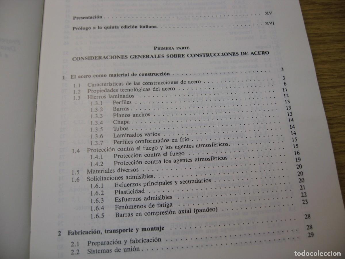 Libros de segunda mano: FAUSTO MASI. CONSTRUIR EN ACERO. EDITORIAL OMEGA. 1988 - Foto 7