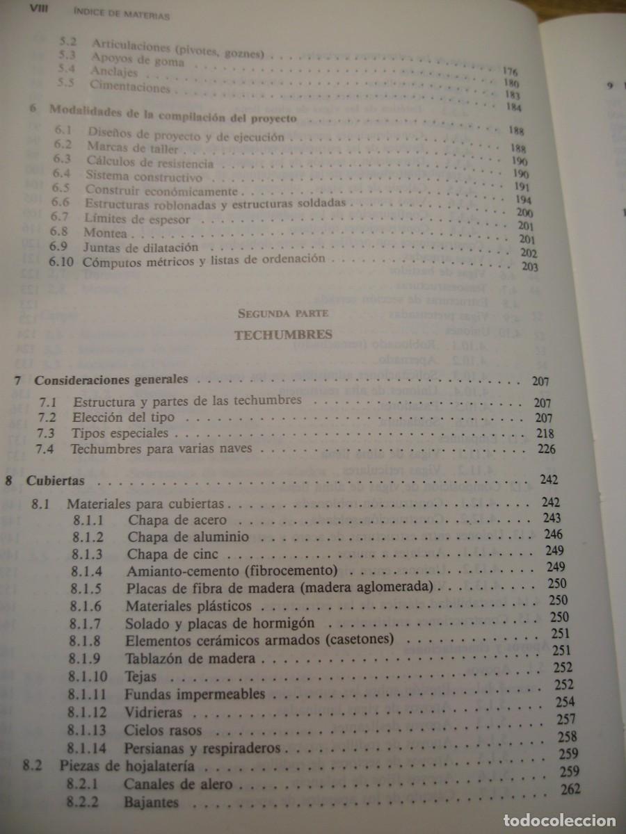 Libros de segunda mano: FAUSTO MASI. CONSTRUIR EN ACERO. EDITORIAL OMEGA. 1988 - Foto 10