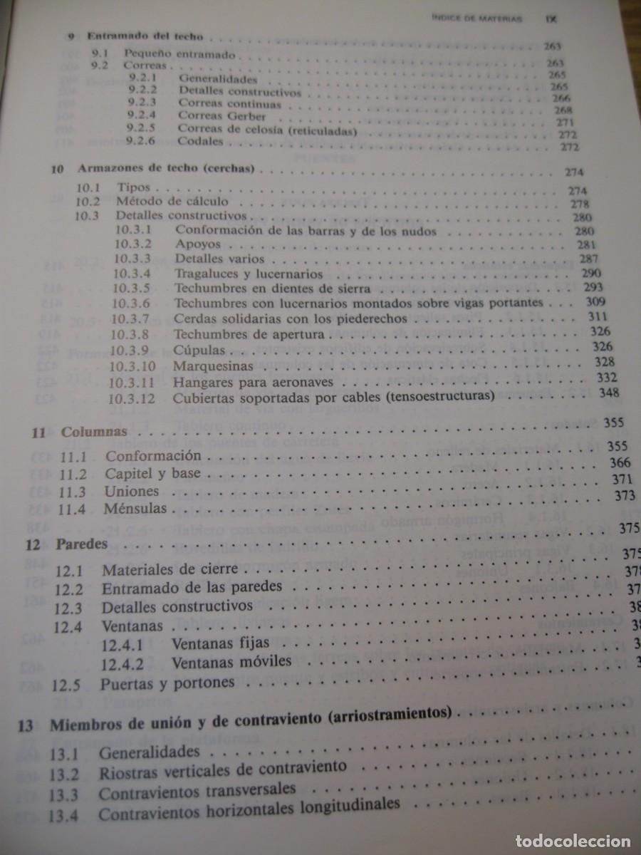 Libros de segunda mano: FAUSTO MASI. CONSTRUIR EN ACERO. EDITORIAL OMEGA. 1988 - Foto 11