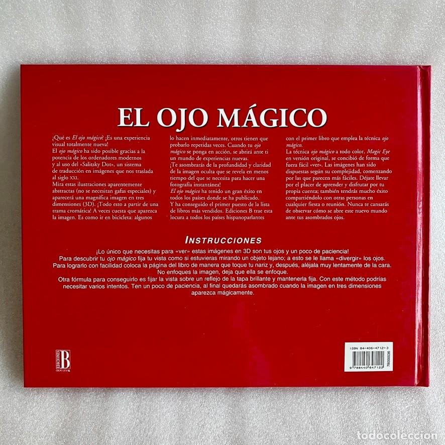 Libros de segunda mano: El ojo m&aacute;gico 1 Im&aacute;genes planas en 3D Ediciones B - Foto 2