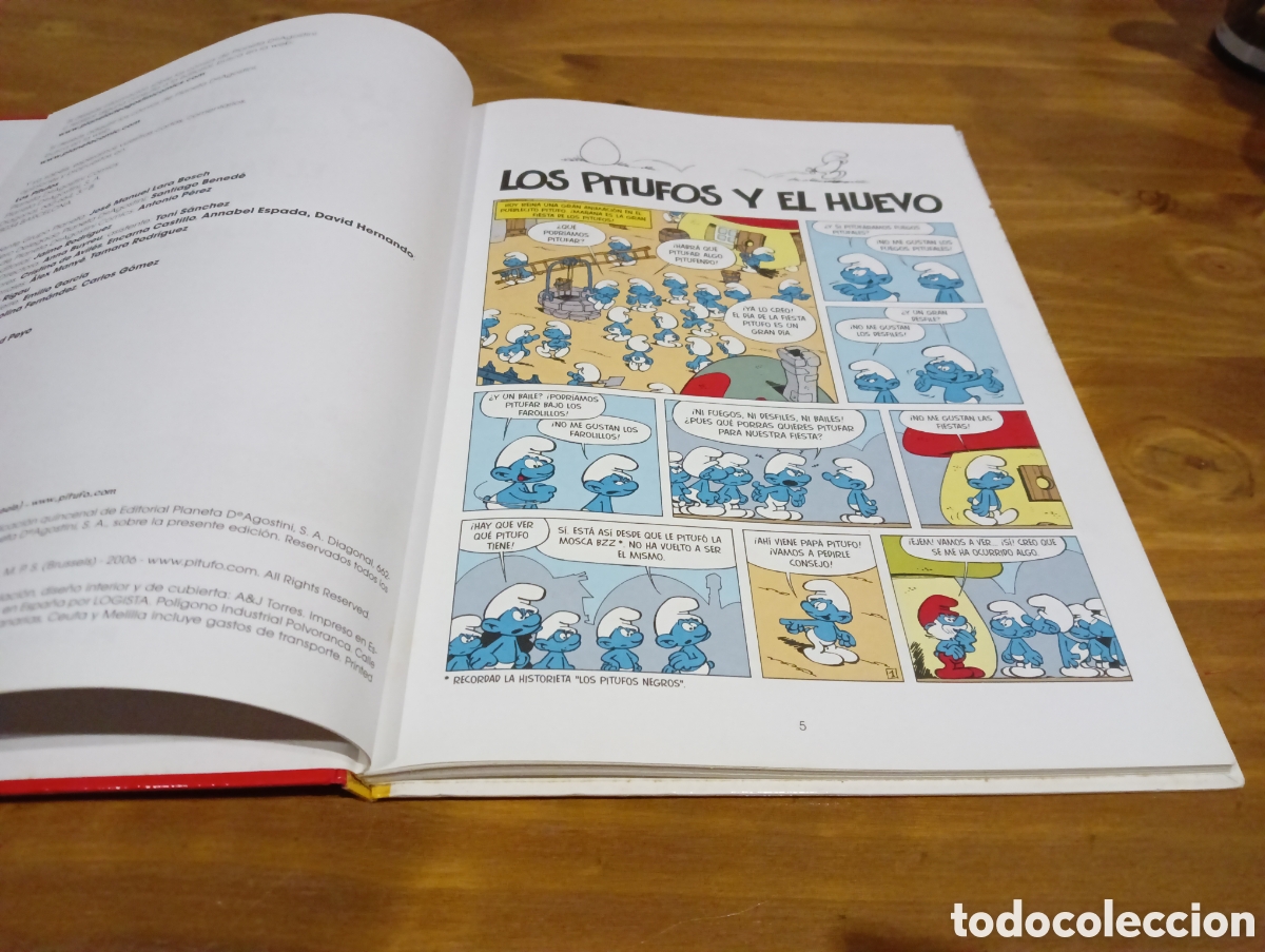 Libros de segunda mano: Los pitufos y el huevo - Foto 3