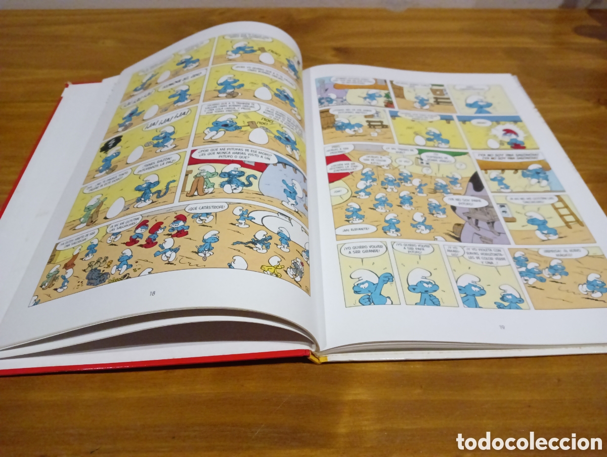 Libros de segunda mano: Los pitufos y el huevo - Foto 4