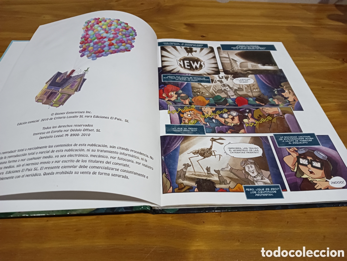 Libros de segunda mano: Up Disney. Edici&oacute;n especial el pa&iacute;s - Foto 2