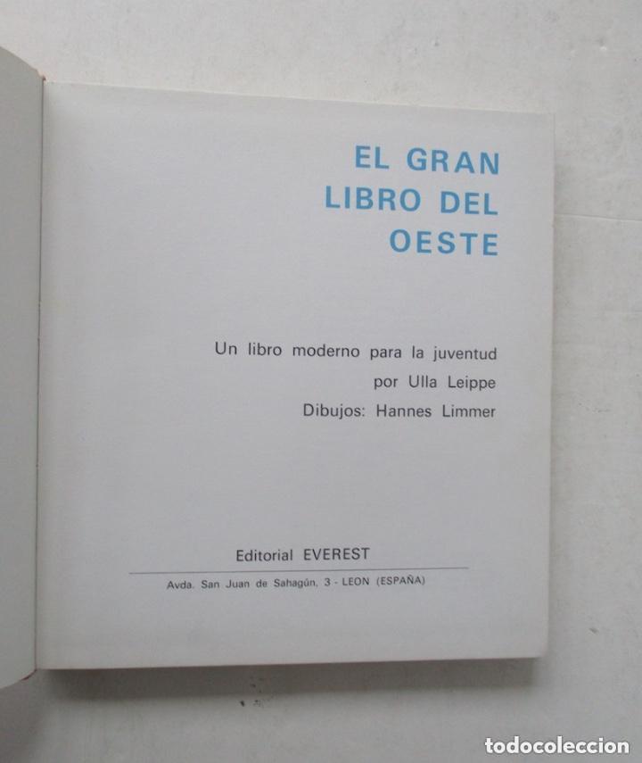 Libros de segunda mano: EL GRAN LIBRO DEL OESTE - POR ULLA LEIPPE, DIBUJOS DE HANNES LIMMER - Foto 2