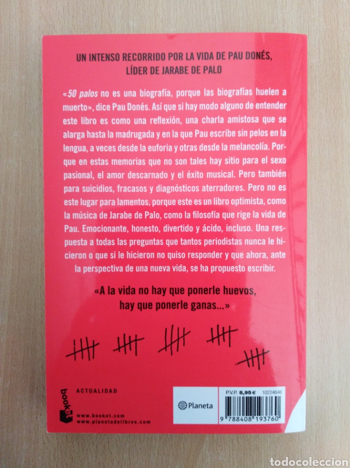 Libros de segunda mano: 50 PALOS... Y SIGO SO&Ntilde;ANDO. Pau Don&eacute;s - Foto 2
