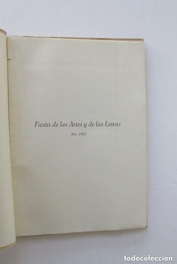 Libros de segunda mano: FIESTA DE LAS ARTES Y LAS LETRAS OLOT - SEPTIEMBRE 1952 - Foto 2