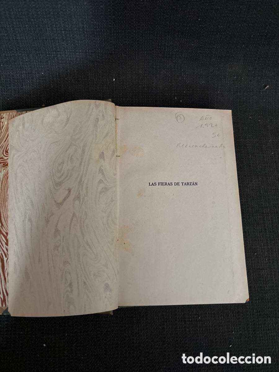 Libros de segunda mano: Libro, las fieras de Tarz&aacute;n - Foto 3