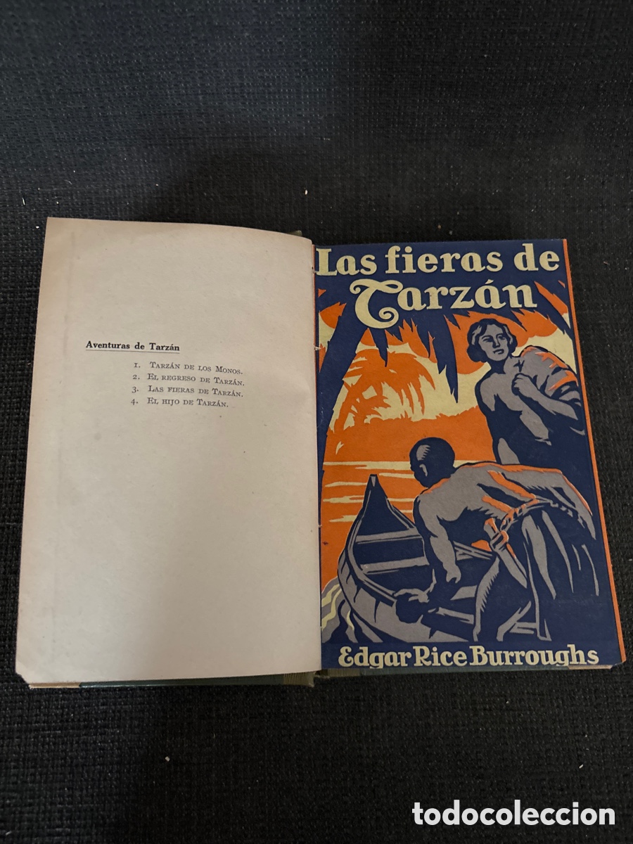 Libros de segunda mano: Libro, las fieras de Tarz&aacute;n - Foto 4