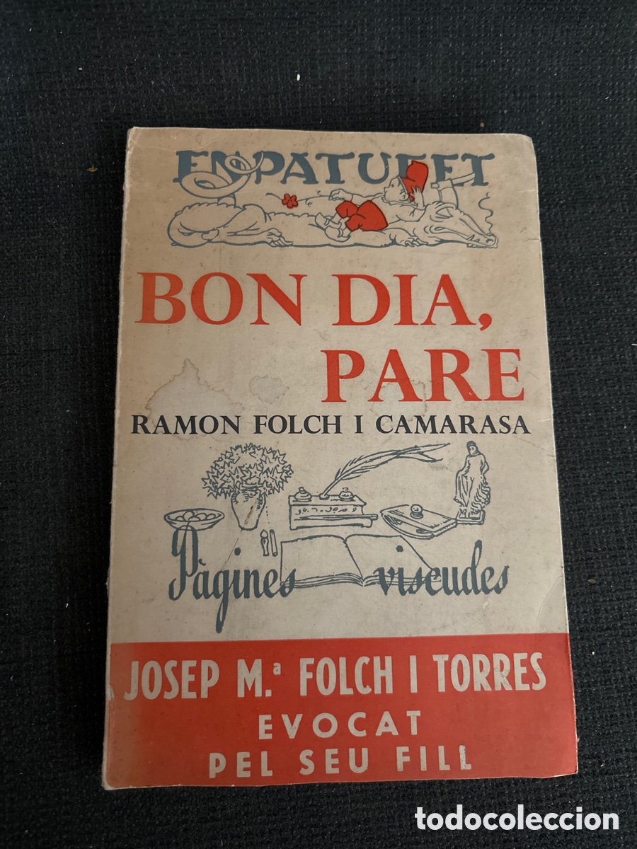 Libros de segunda mano: Libro, Bon d&iacute;a pare. Ramon Folch - Foto 1