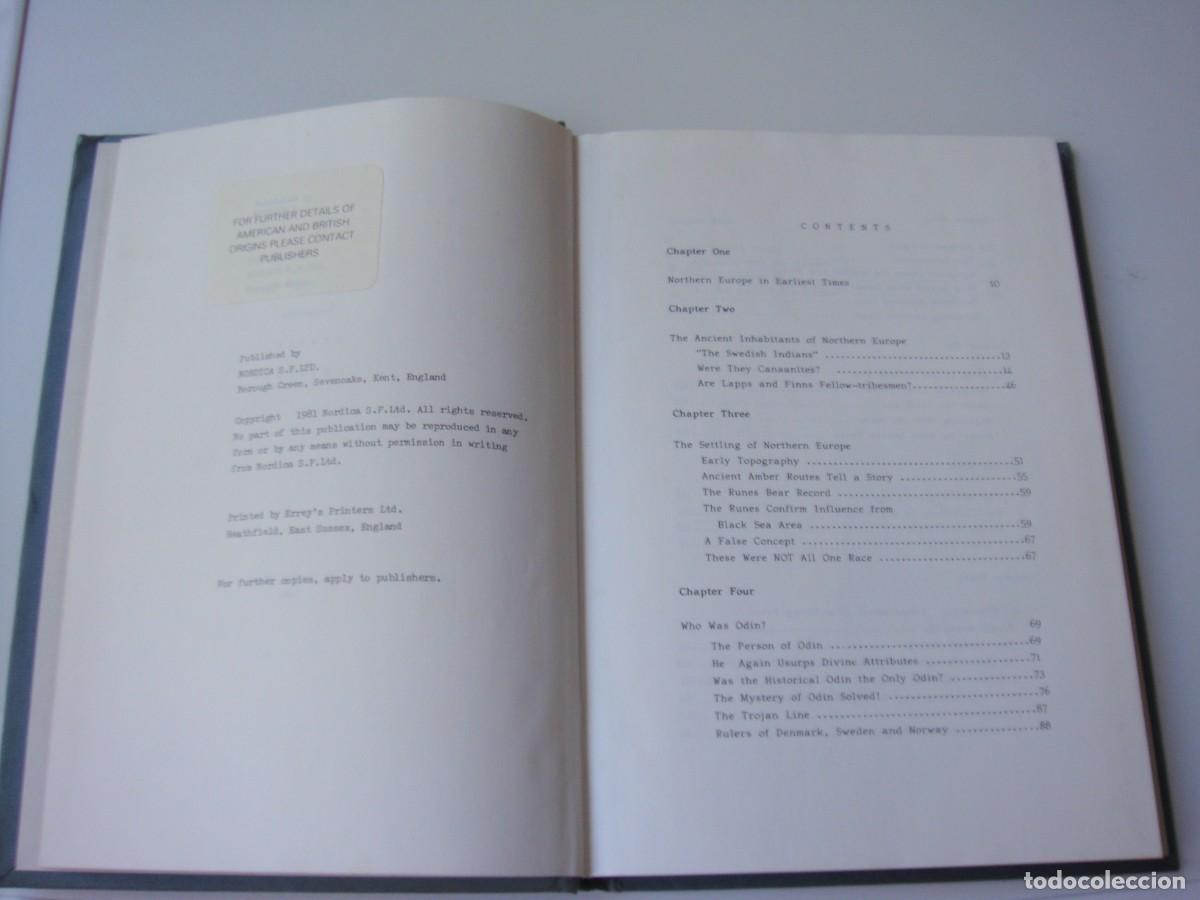 Libros de segunda mano: LOS INCRE&Iacute;BLES OR&Iacute;GENES N&Oacute;RDICOS EN INGLES - Foto 2