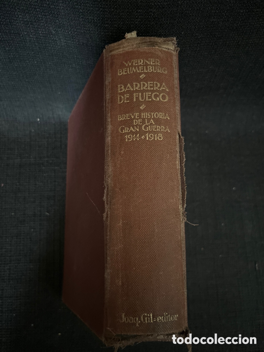 Libros de segunda mano: Libro barrera de fuego. - Foto 2