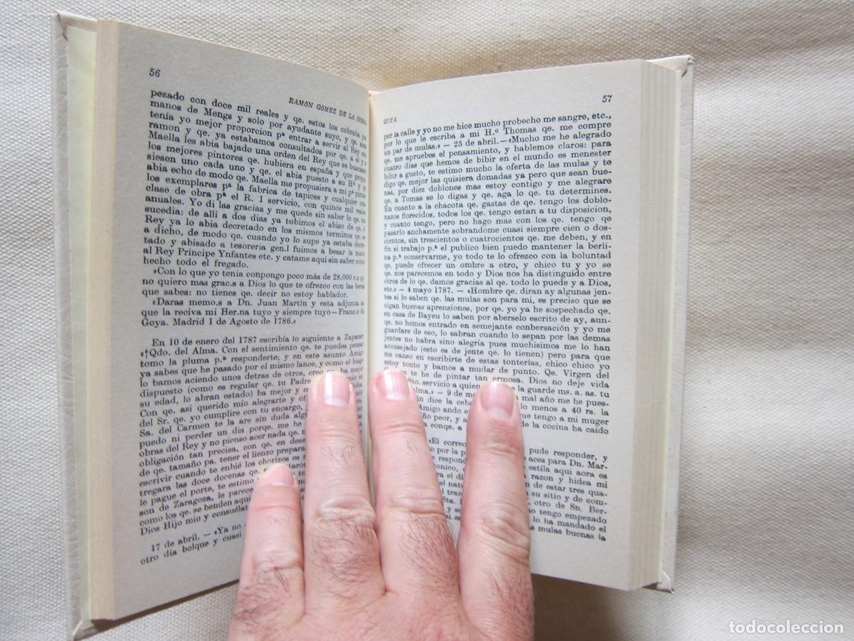 Libros de segunda mano: GOYA - RAM&Oacute;N G&Oacute;MEZ DE LA SERNA (CEAC) ARTE - Foto 6