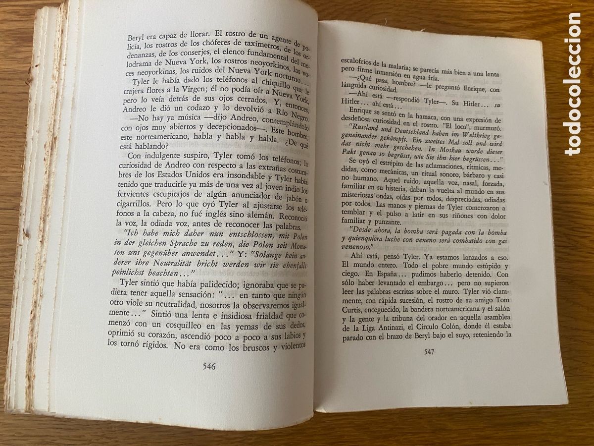 Libros de segunda mano: EL BOSQUE QUE LLORA, VICKI BAUM 1946 . 2&ordf; ED - Foto 6