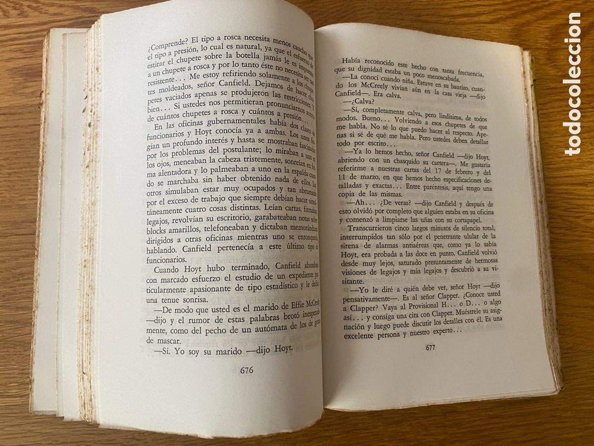 Libros de segunda mano: EL BOSQUE QUE LLORA, VICKI BAUM 1946 . 2&ordf; ED - Foto 7