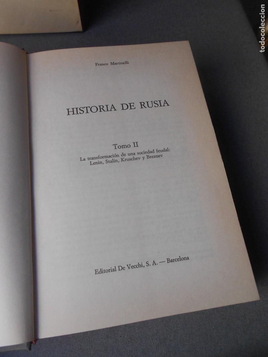 Libros de segunda mano: HISTORIA DE RUSIA. DOS TOMOS - Foto 13