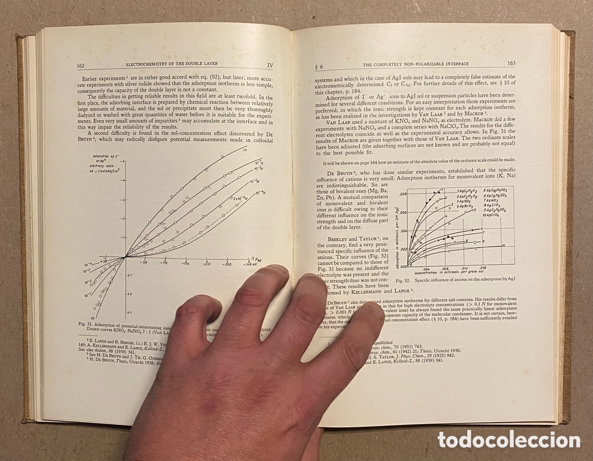 Libros de segunda mano: COLLOID SCIENCE. EDITED BY H.R. KRUYT. ELSEVIER PUBLISHING. 2 TOMOS. - Foto 6