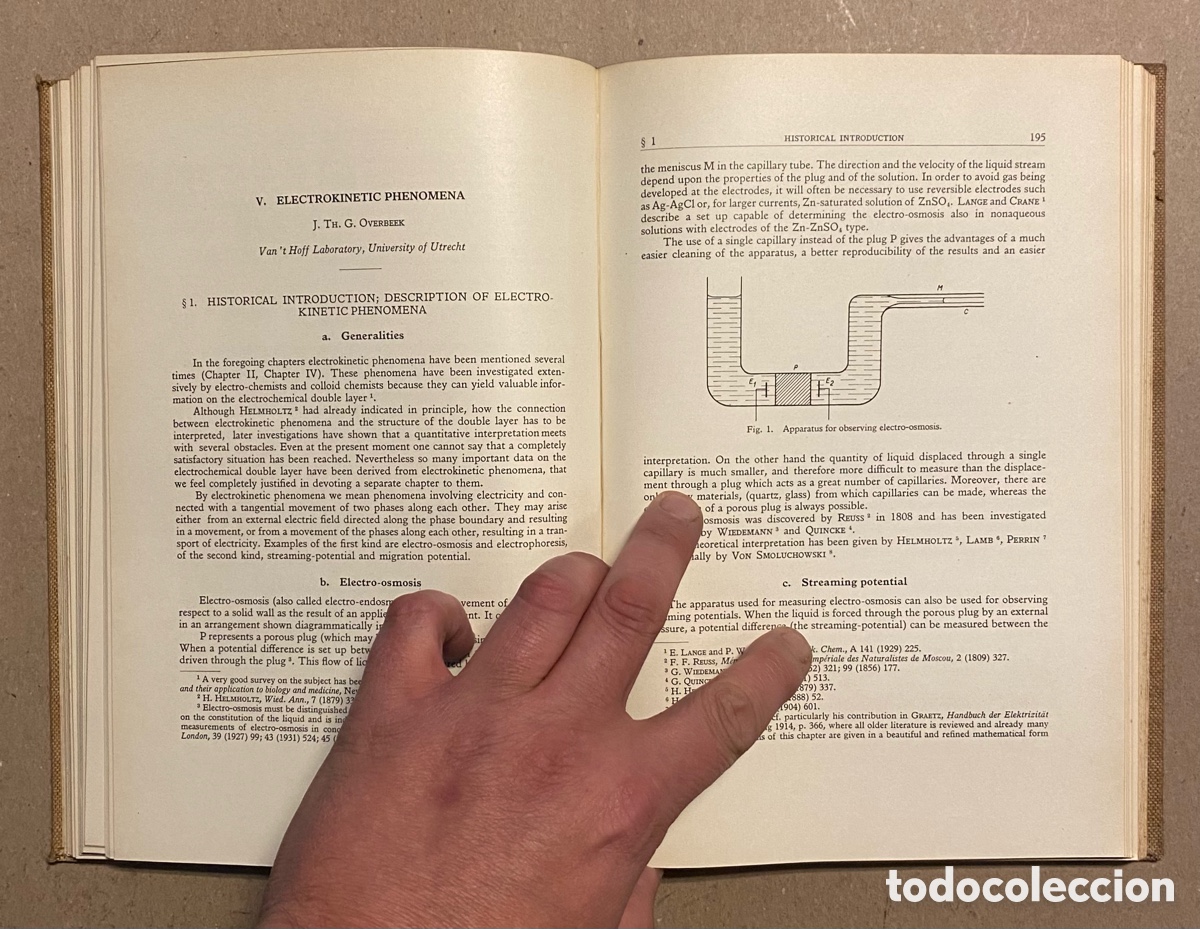 Libros de segunda mano: COLLOID SCIENCE. EDITED BY H.R. KRUYT. ELSEVIER PUBLISHING. 2 TOMOS. - Foto 7
