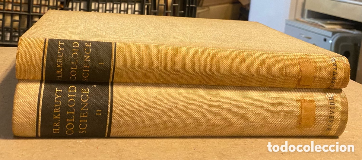 Libros de segunda mano: COLLOID SCIENCE. EDITED BY H.R. KRUYT. ELSEVIER PUBLISHING. 2 TOMOS. - Foto 20