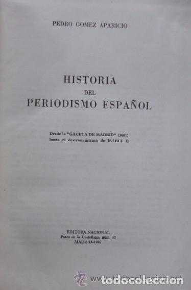 Libros de segunda mano: HISTORIA DEL PERIODISMO ESPA&Ntilde;OL - Foto 2