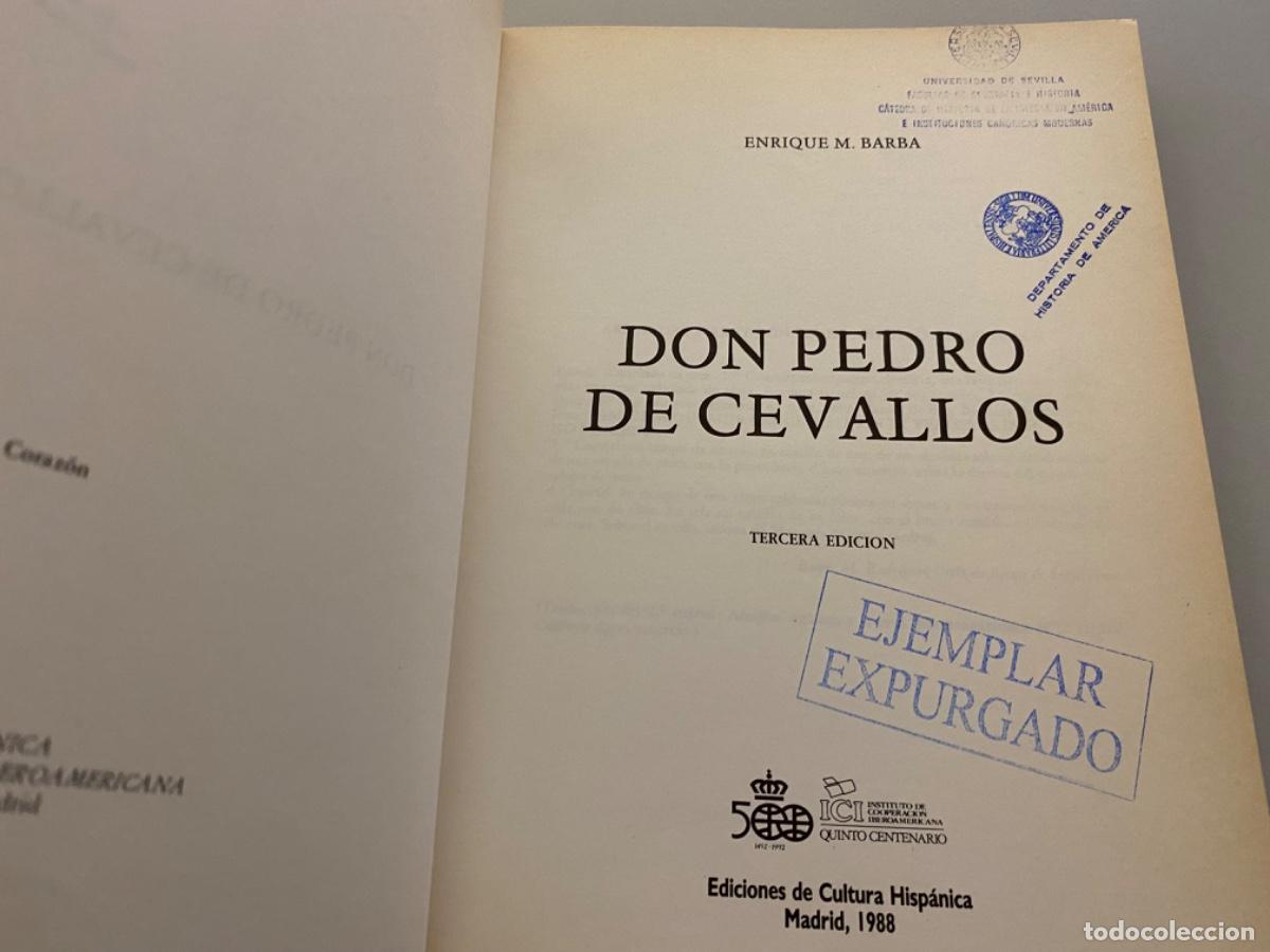 Libros de segunda mano: Don Pedro de Cevallos - Barba, Enrique M - Foto 8