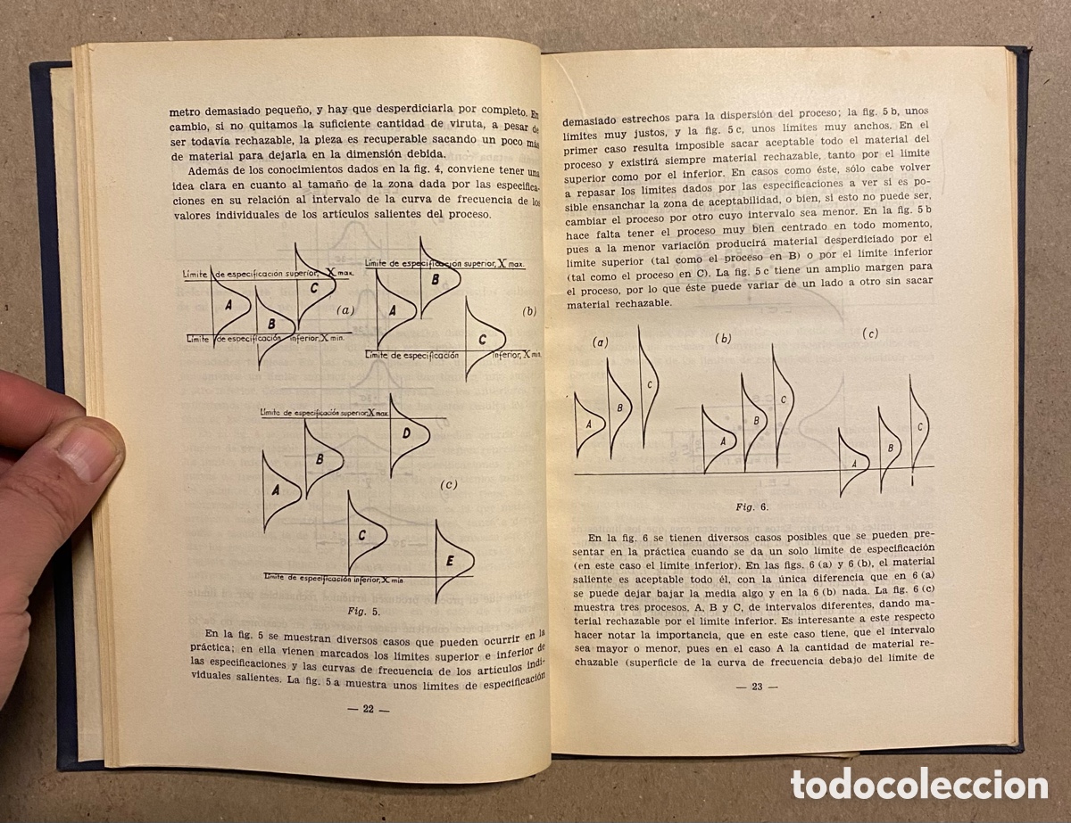 Libros de segunda mano: CONTROL ESTAD&Iacute;STICO DE CALIDADES. CARLOS PAZ SHAW. - Foto 4