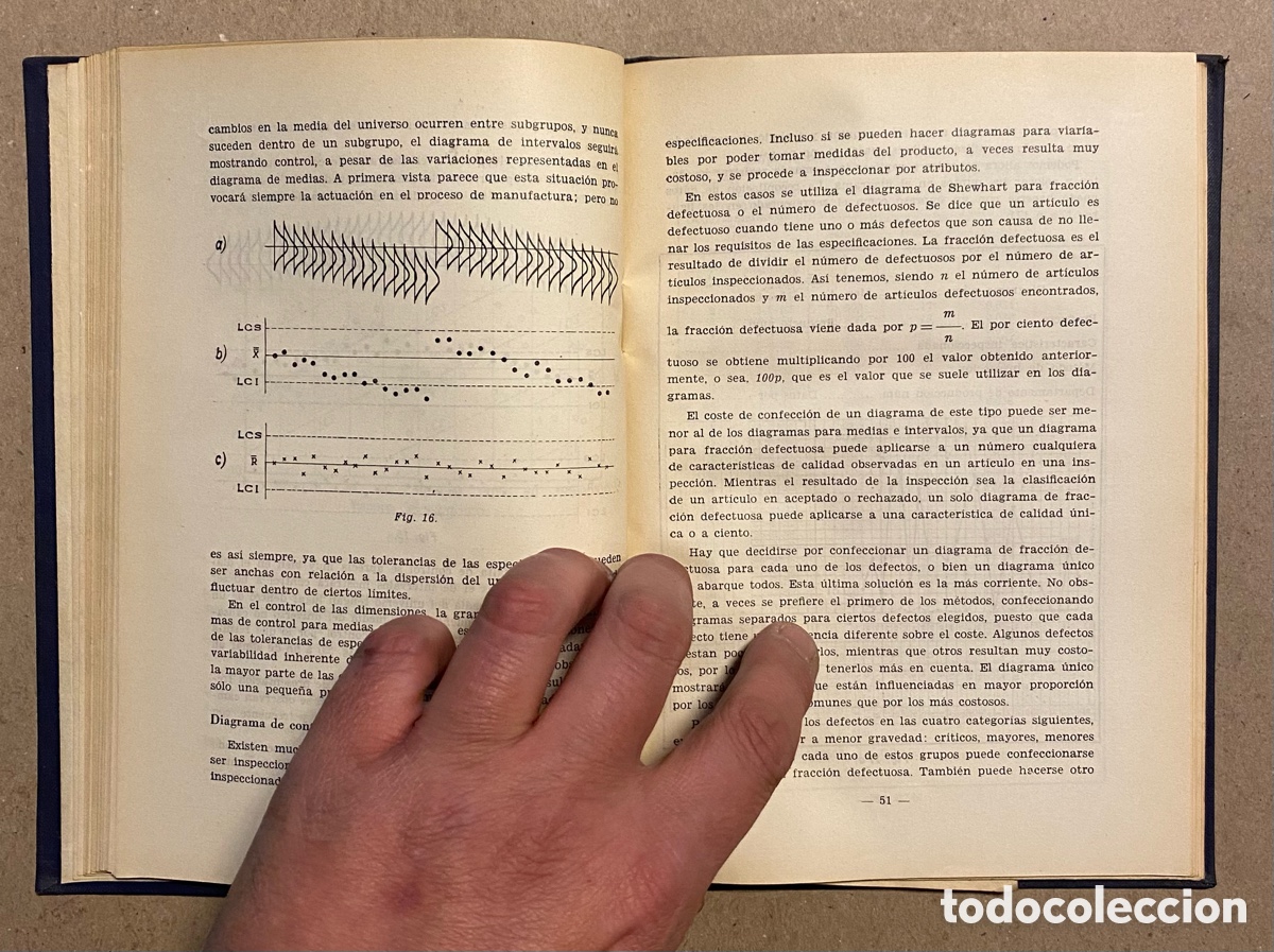 Libros de segunda mano: CONTROL ESTAD&Iacute;STICO DE CALIDADES. CARLOS PAZ SHAW. - Foto 5