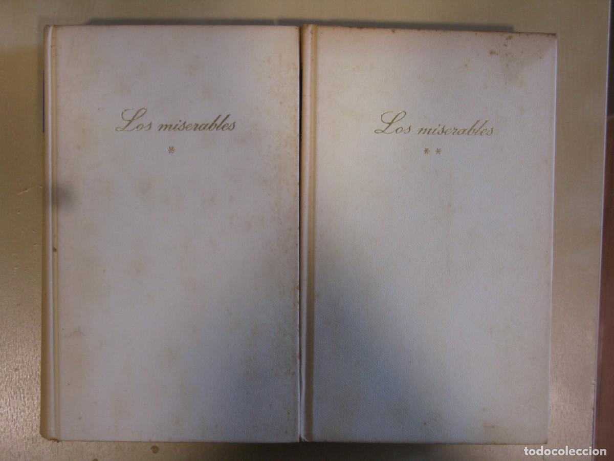 Libros de segunda mano: LOS MISERABLES - VICTOR HUGO - 2 TOMOS - Foto 1