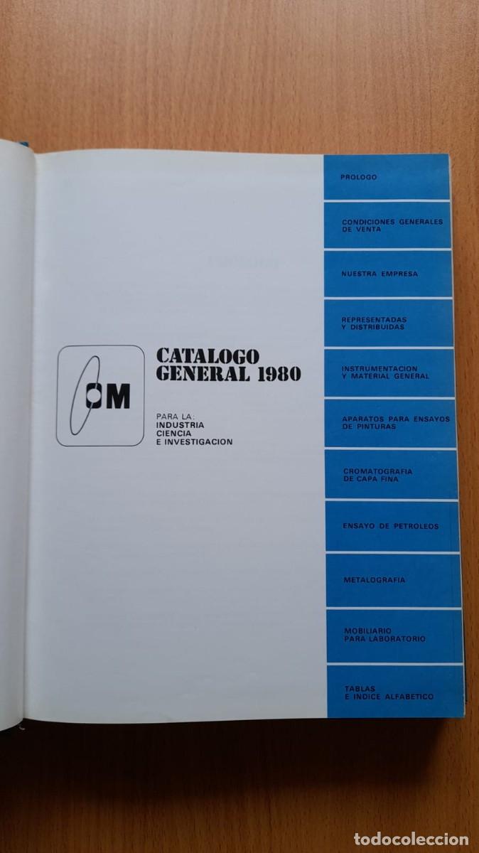 Libros de segunda mano: Orejas y Maillo, S. A. - CAT&Aacute;LOGO GENERAL 1980. INSTRUMENTACI&Oacute;N CIENT&Iacute;FICA - Foto 2