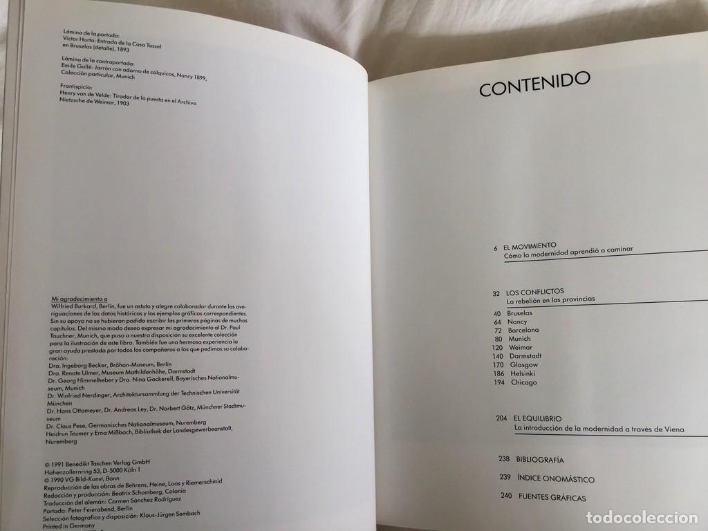 Libros de segunda mano: Modernismo. Klaus J&uuml;rgen Sembach. Taschen 1991. Impecable - Foto 4