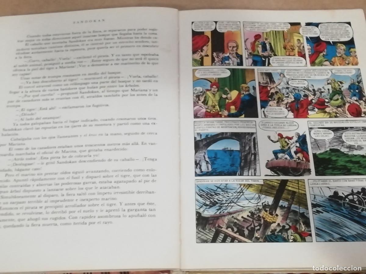 Libros de segunda mano: SANDOKAN - 1&ordf; EDIC. EN HISTORIAS COLOR 1975 - Foto 3