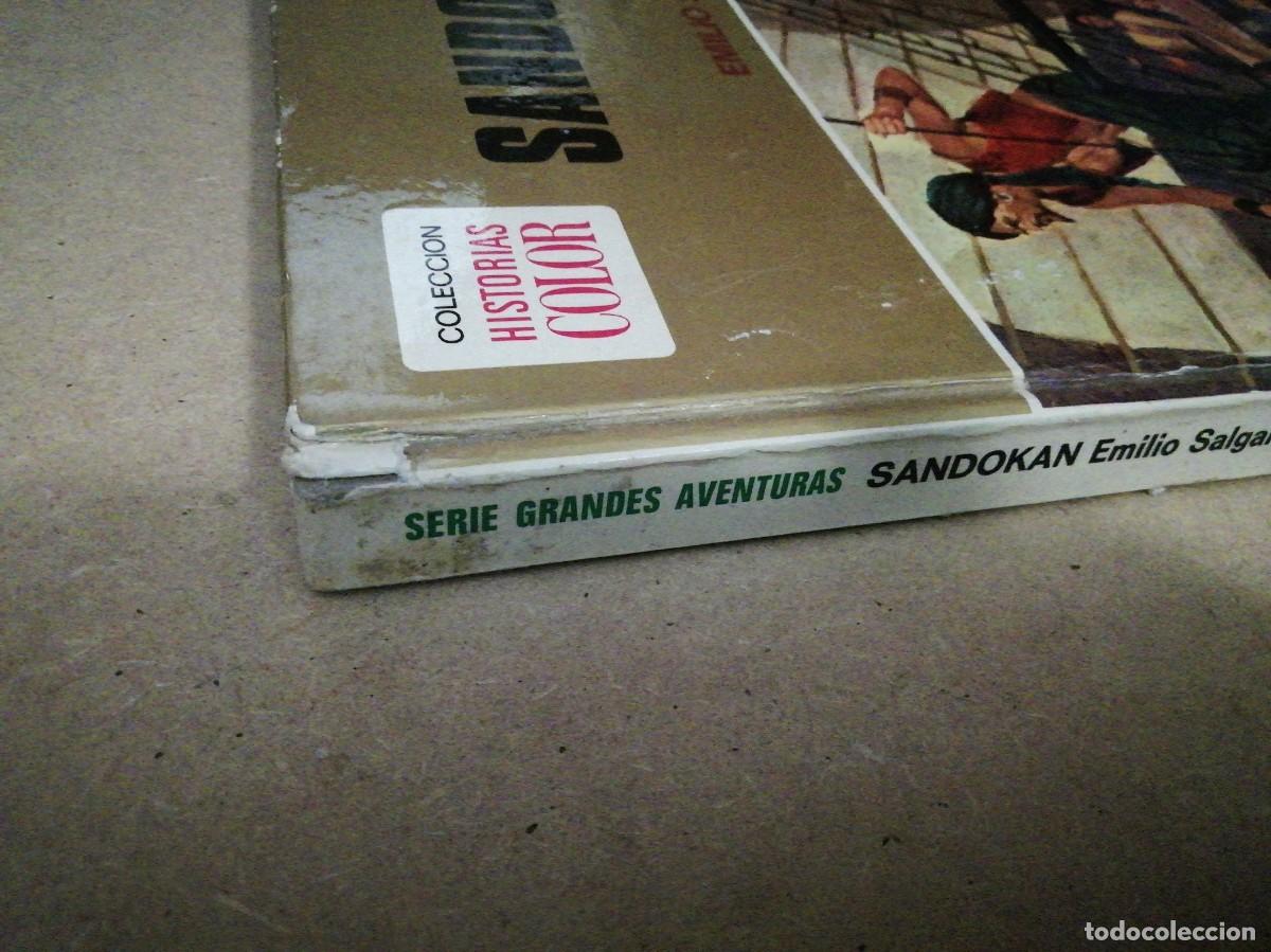 Libros de segunda mano: SANDOKAN - 1&ordf; EDIC. EN HISTORIAS COLOR 1975 - Foto 6