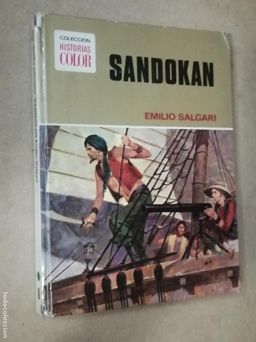 Libros de segunda mano: SANDOKAN - 1&ordf; EDIC. EN HISTORIAS COLOR 1975 - Foto 1