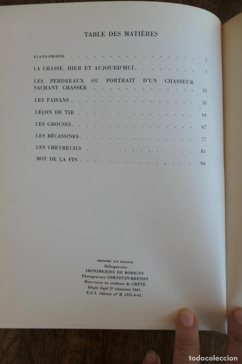 Libros de segunda mano: PLAISIRS DE LA CHASSE - JACQUELINE DE CHIMAY - Foto 7