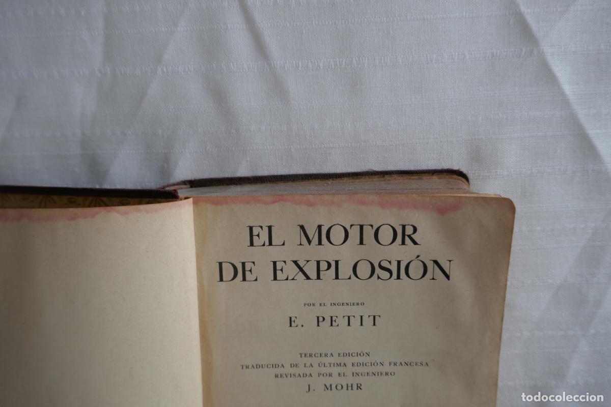 Libros de segunda mano: El motor de explosi&oacute;n - Petit, E. - Foto 6
