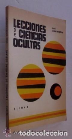Libros de segunda mano: LECCIONES DE CIENCIAS OCULTAS - PRIMERA EDICION 1977 - Foto 1