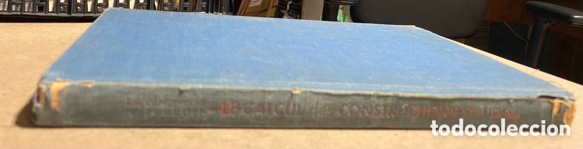 Libros de segunda mano: LE CALCUL DES CONSTRUCTIONS SOUD&Eacute;ES. VANDEPERRE Y JOUKOFF. EDITADO EN 1939. - Foto 10
