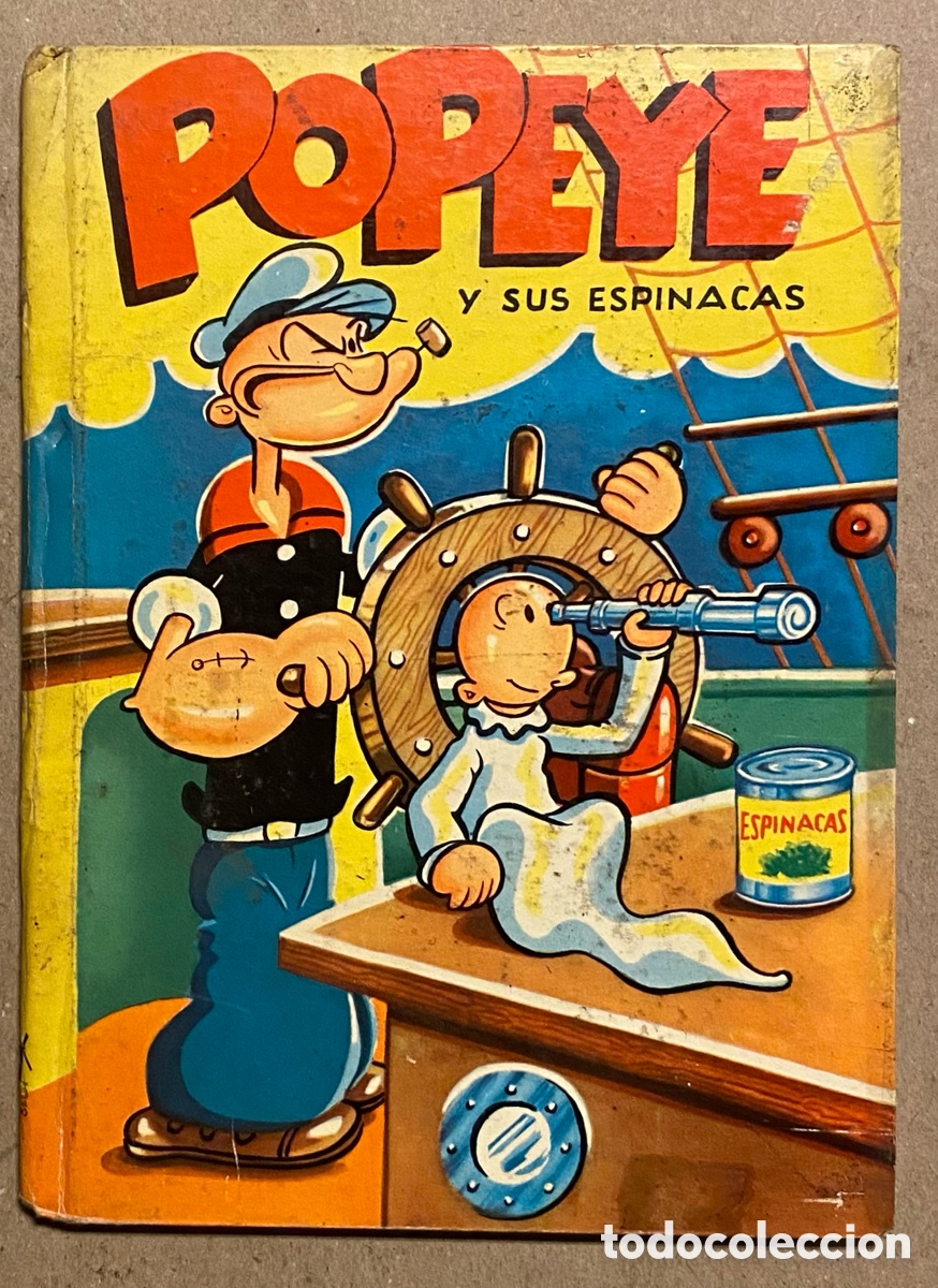 Libros de segunda mano: POPEYE Y SUS ESPINACAS. EDITORIAL MOLINO 1955. - Foto 1