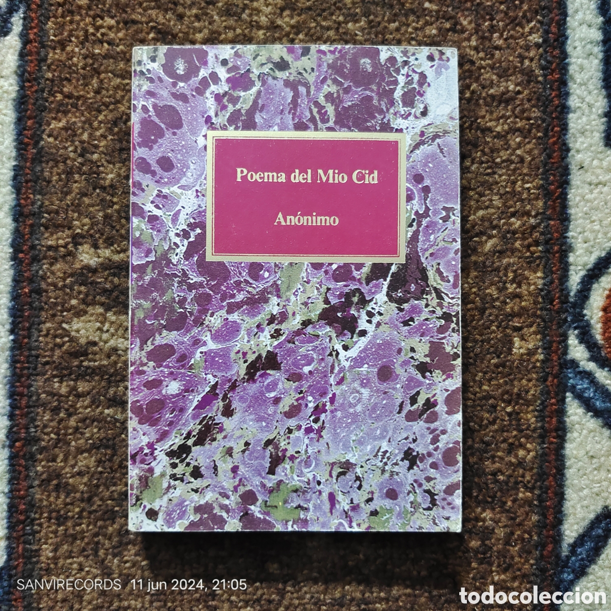 Libros de segunda mano: POEMA DEL MIO CID (AN&Oacute;NIMO) - Foto 1