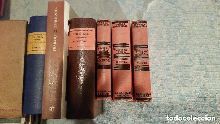 Libros de segunda mano: &Eacute;mile Zola (lote de varios libros) - Foto 1