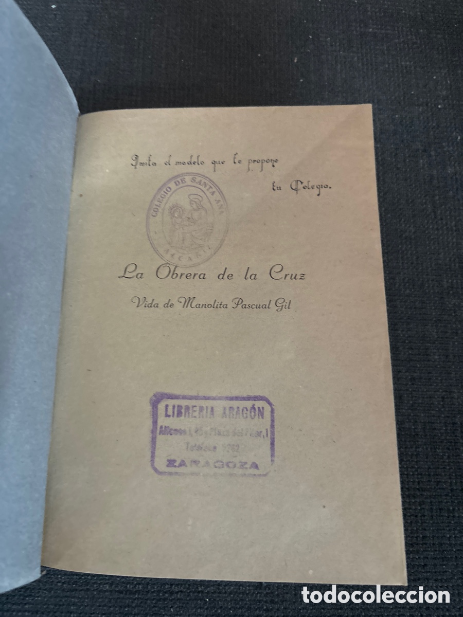 Libros de segunda mano: La obrera de la cruz - Foto 3