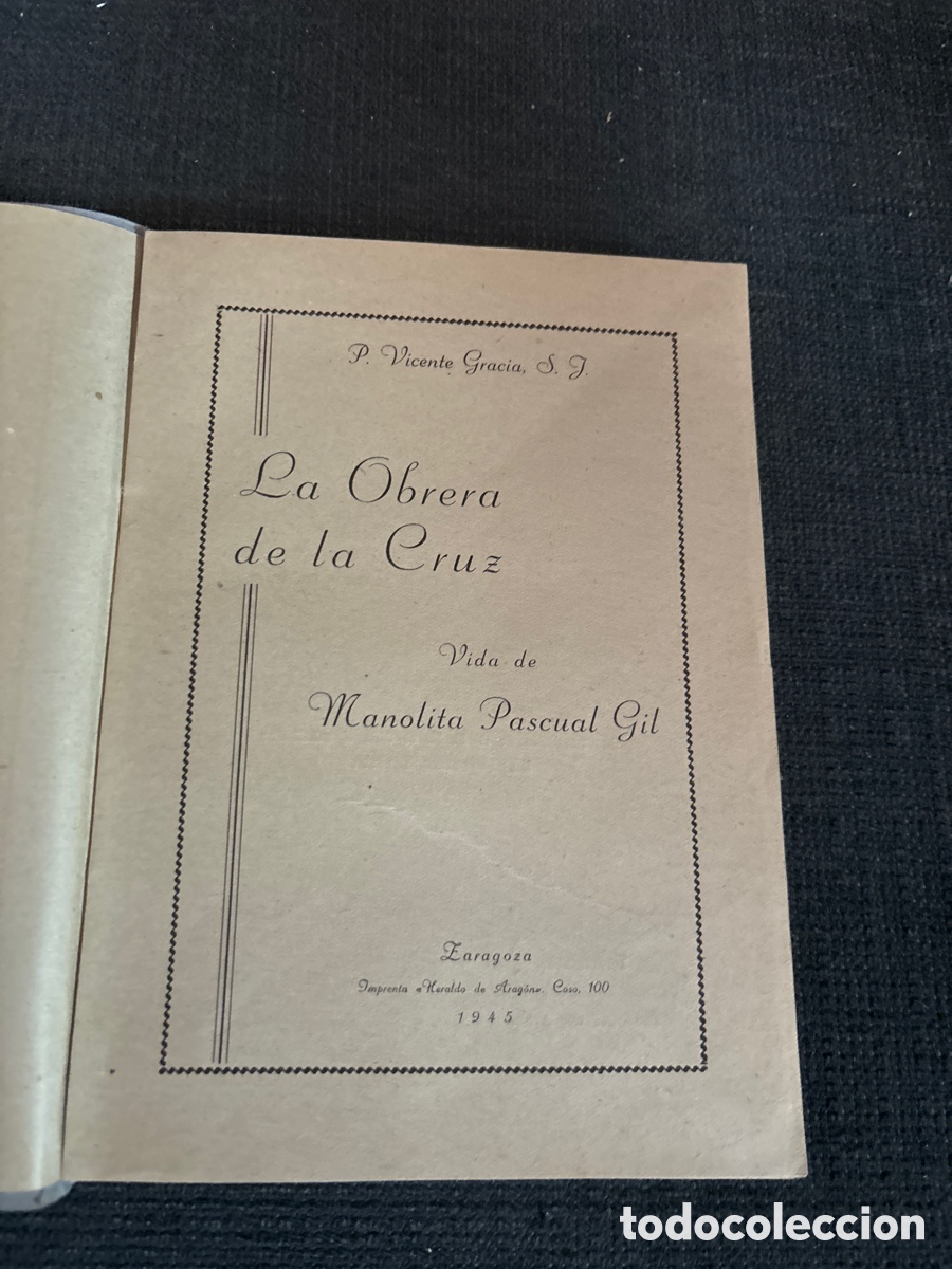Libros de segunda mano: La obrera de la cruz - Foto 4