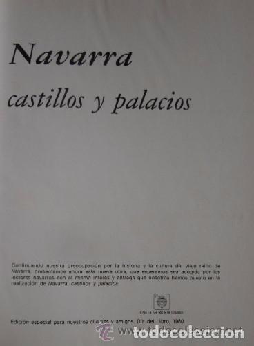 Libros de segunda mano: NAVARRA CASTILLOS Y PALACIOS - Foto 2