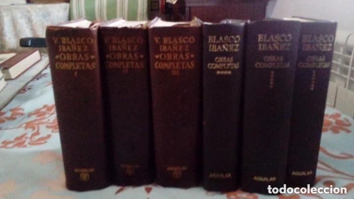 Libros de segunda mano: Blasco Iba&ntilde;ez. Obras completas. 6 tomos. Completa. - Foto 1